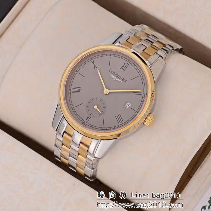 LONGINES浪琴 最新款式 全自動機械機芯 精品男士腕表 WSS1343